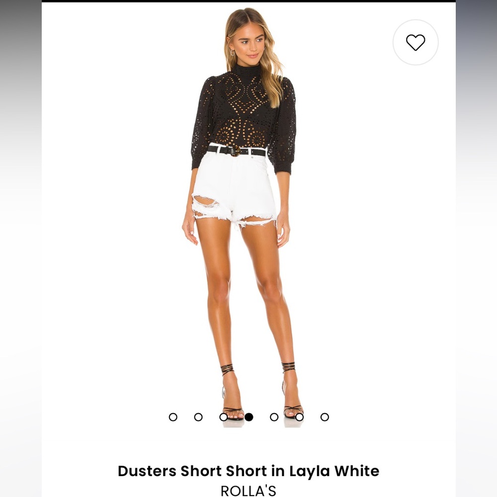 ROLLA’S Duster Shorts in Layla White